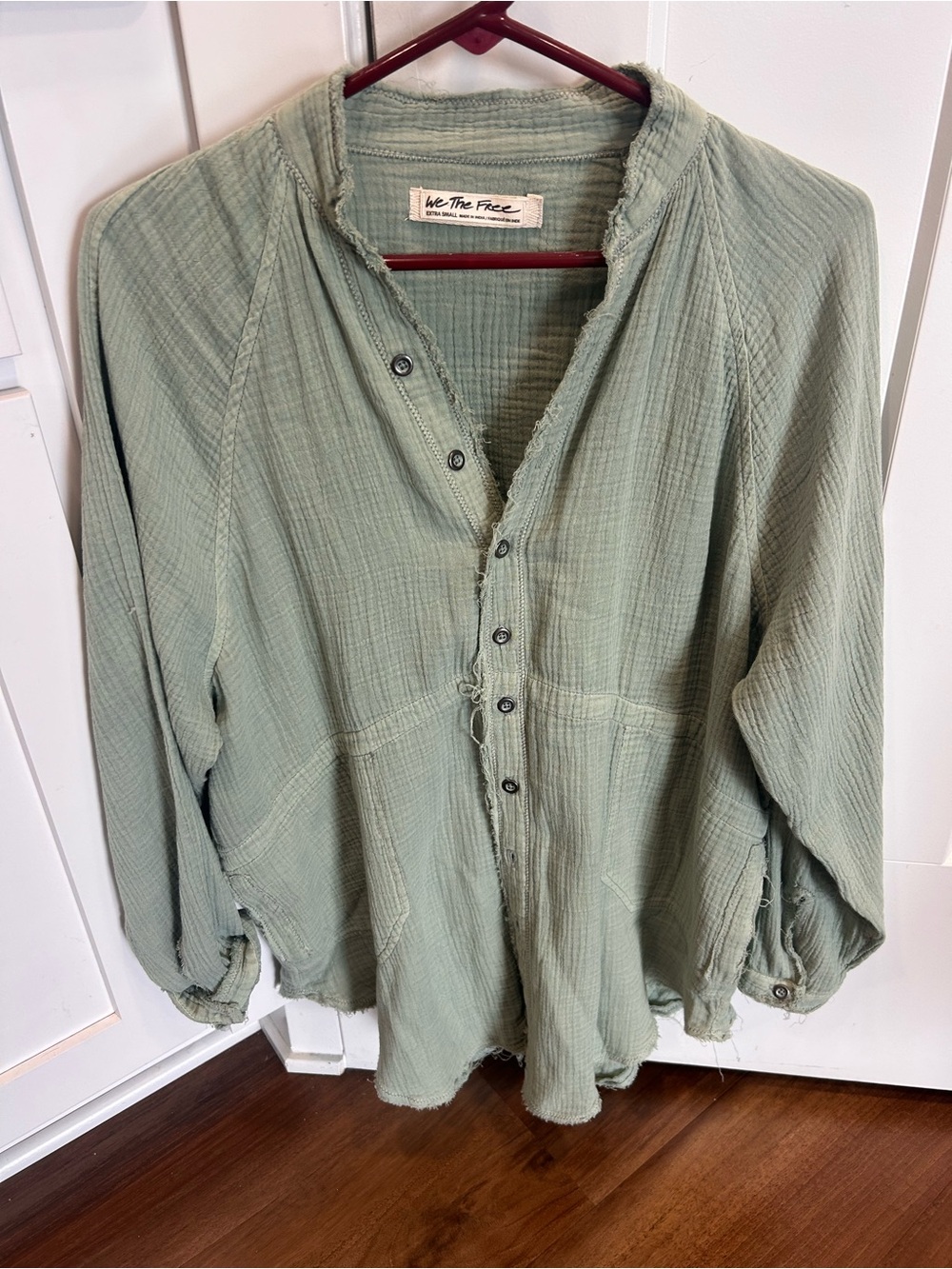Free People Beach Button-up